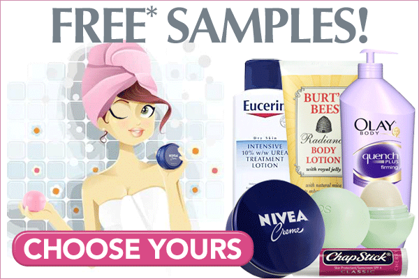 Free body lotion samples